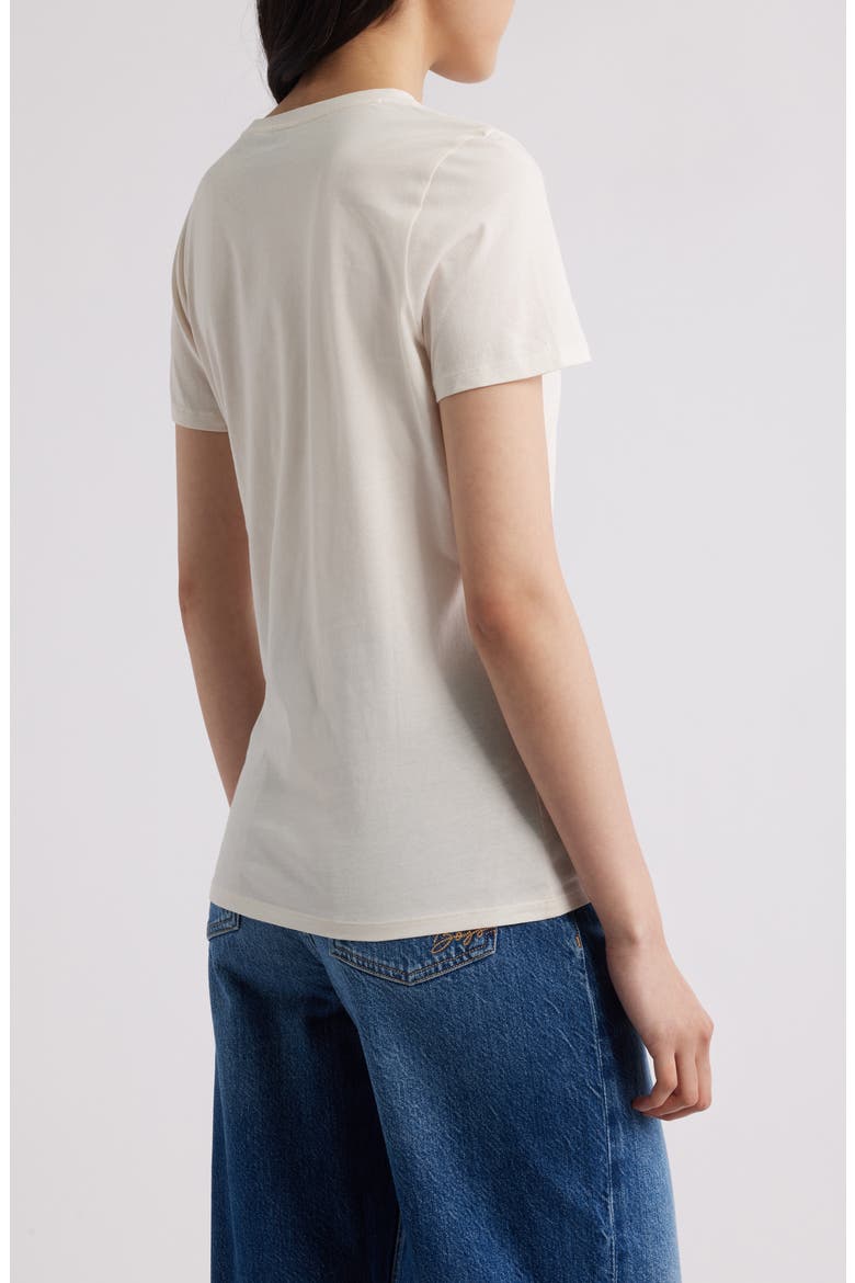 Rhinestone Embellished Cotton Graphic T-Shirt, Alternate, color, OPEN WHT