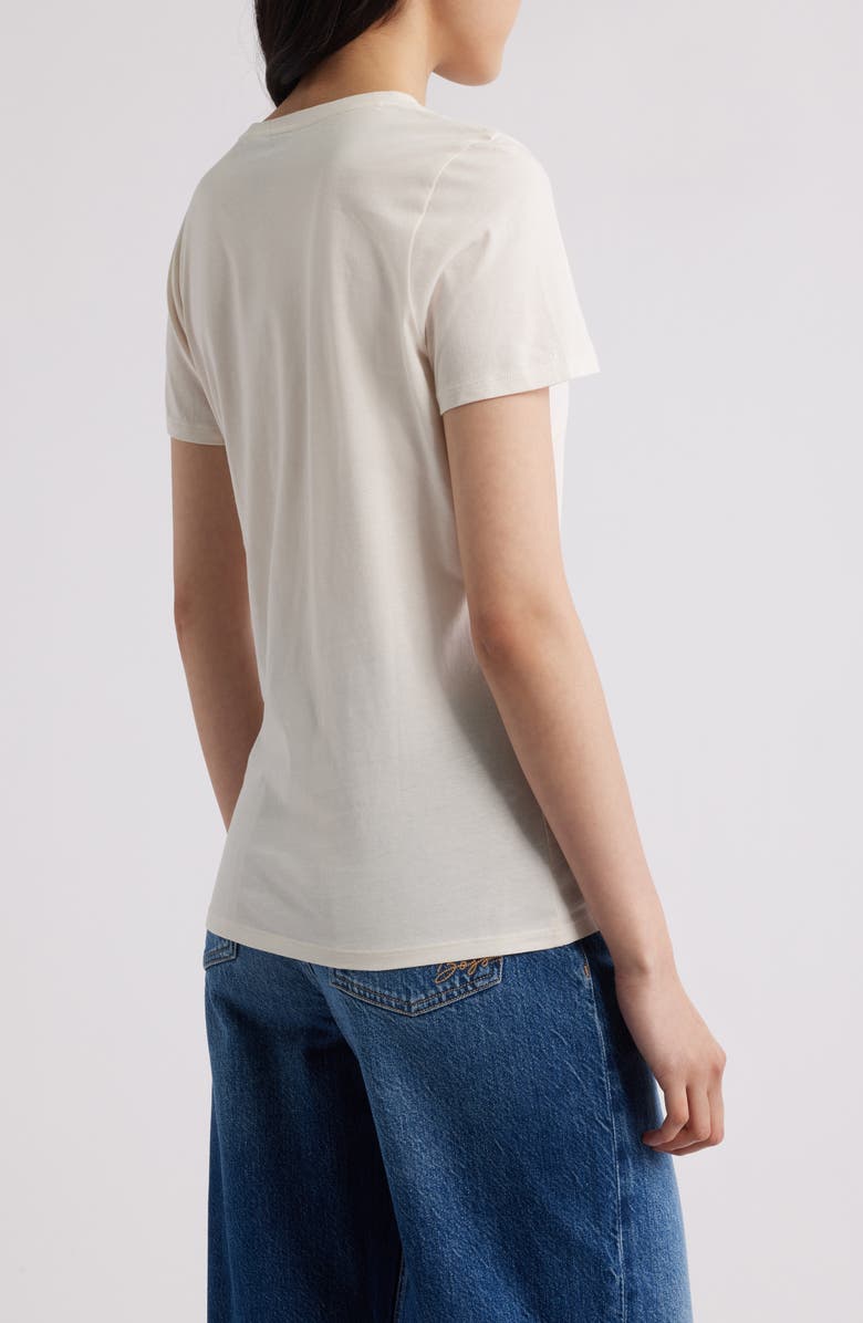 BOSS Orange Rhinestone Embellished Cotton Graphic T-Shirt, Alternate, color, White