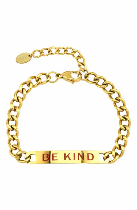 REBL Be Kind Chain Bracelet