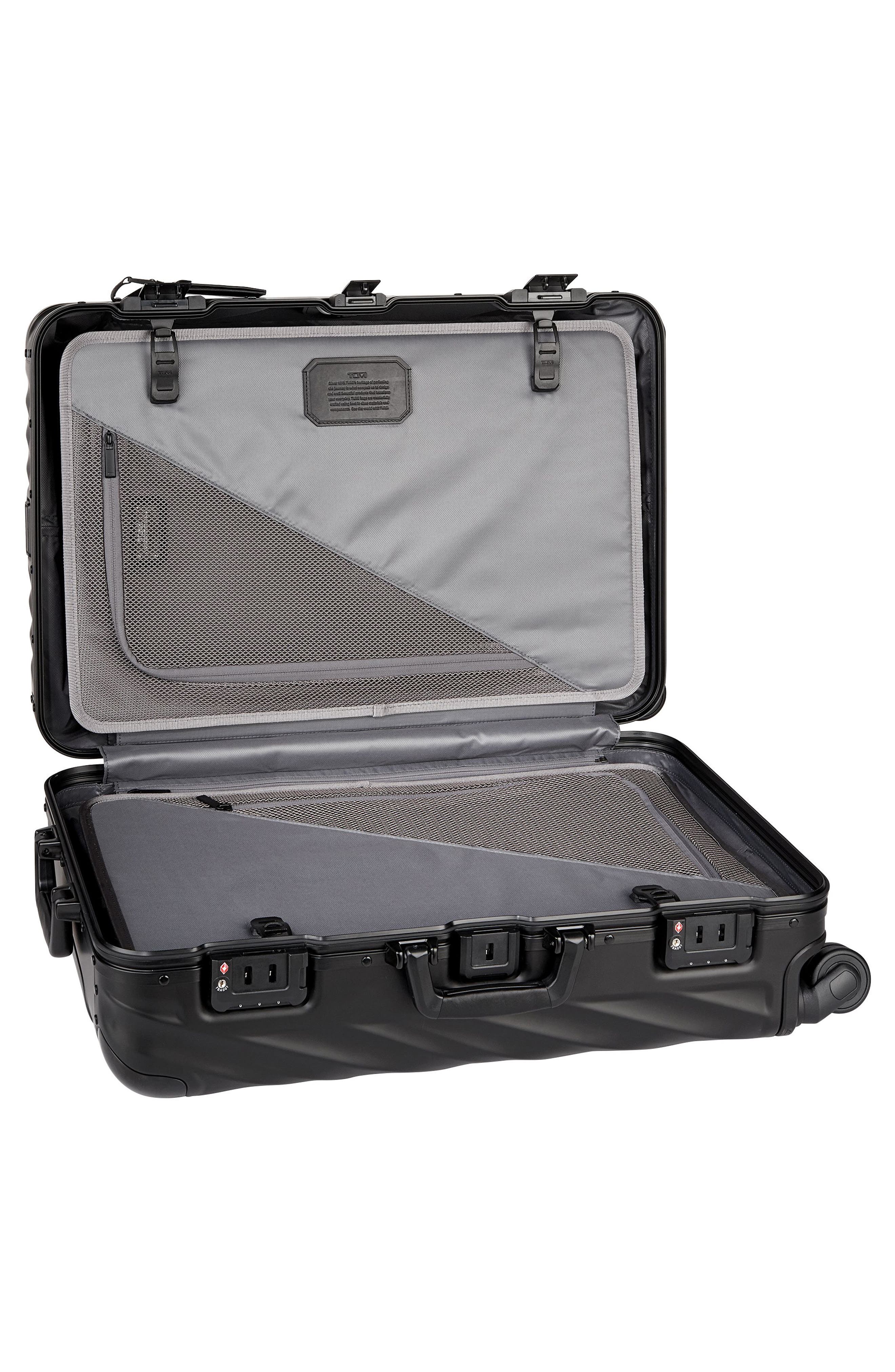 TUMI 19 Degree Aluminum 26-Inch Short Trip Wheeled Packing Case, Alternate, color, Matte Black