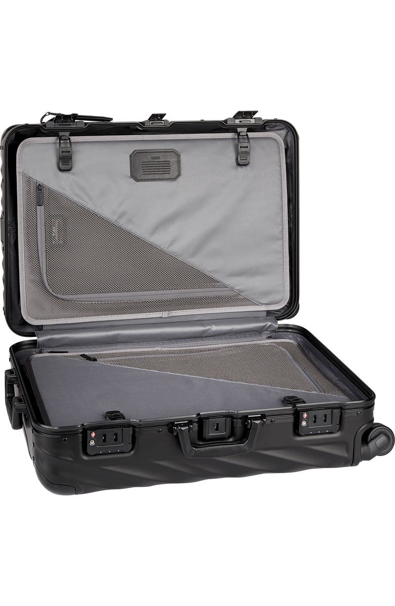 TUMI 19 Degree Aluminum 26-Inch Short Trip Wheeled Packing Case, Alternate, color, Matte Black