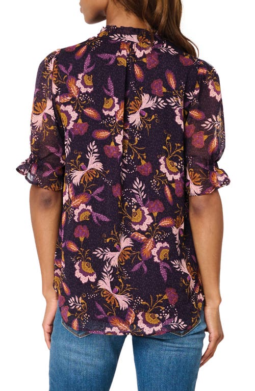 Gibsonlook Dianthus Henley Top In Botanical Eggplant