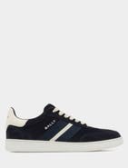 Bally Retro Crest Sneaker in Calf Suede