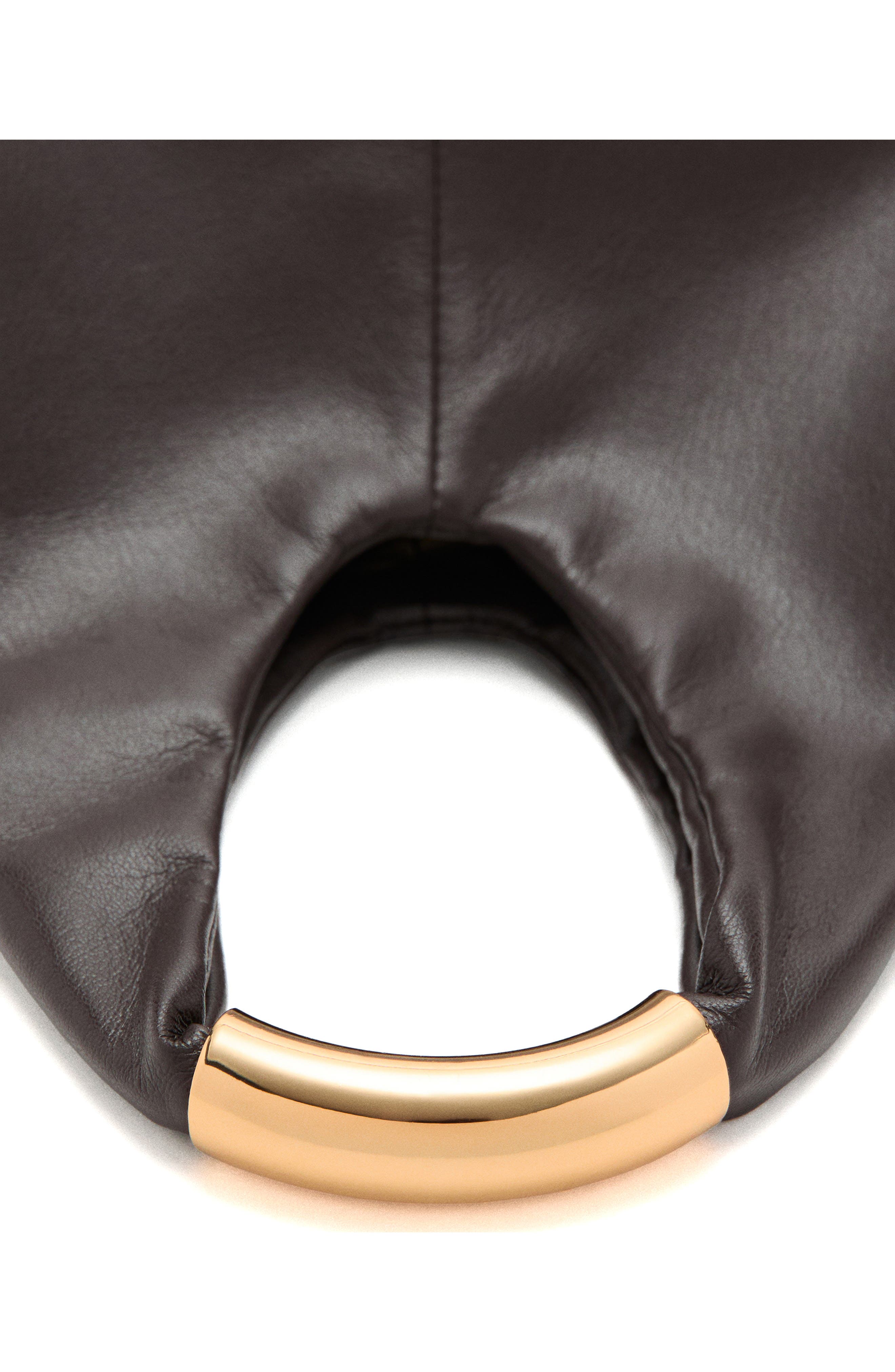 MANGO Faux Leather Top Handle Bag, Alternate, color, 