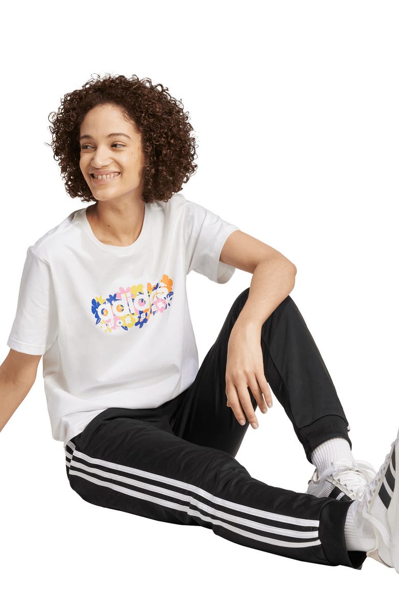 adidas Soft Side 2.0 Cotton Jersey Graphic T-Shirt, Alternate, color, 