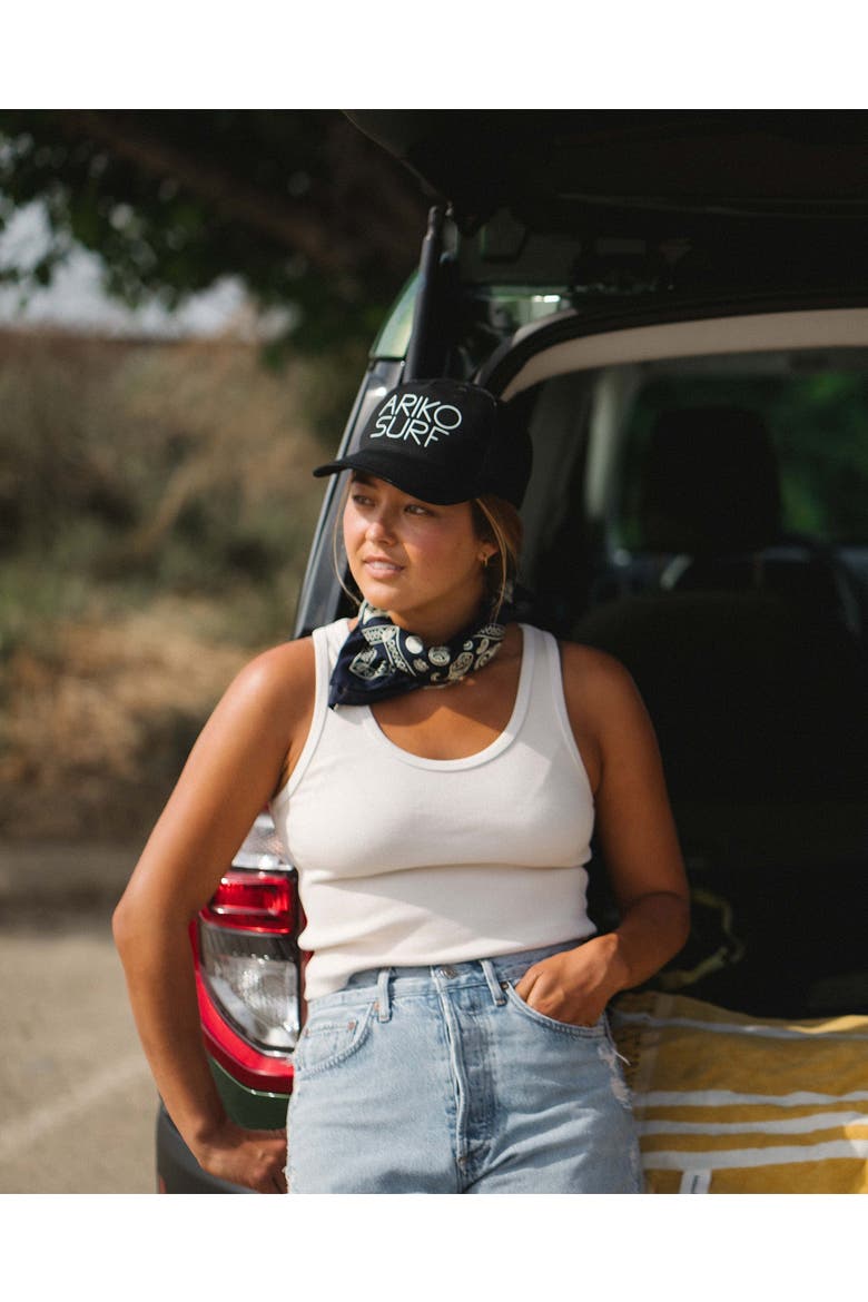 Beach Bandana, Alternate, color, Black