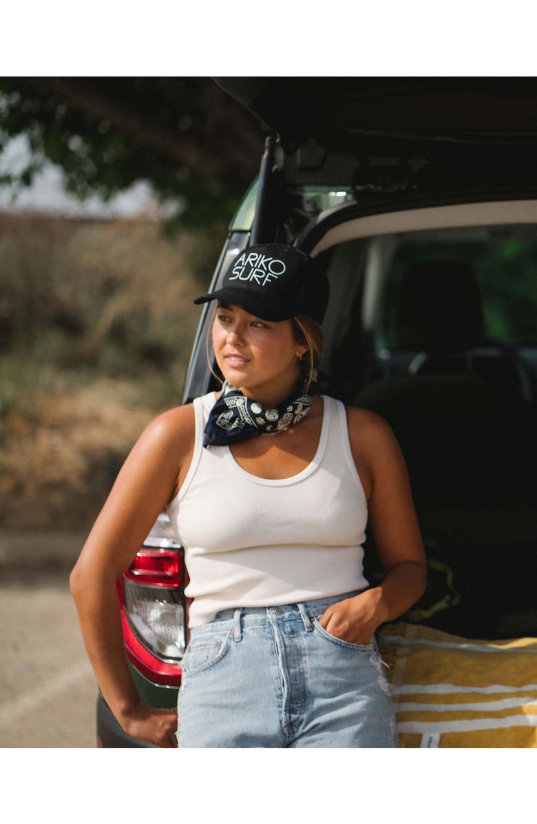 ARIKO Beach Bandana, Alternate, color, Black