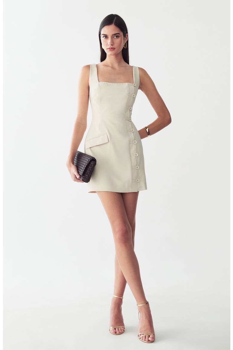 Krishel Mini Dress, Main, color, Bone