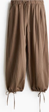 H&M Tie-detail Balloon-leg Pants