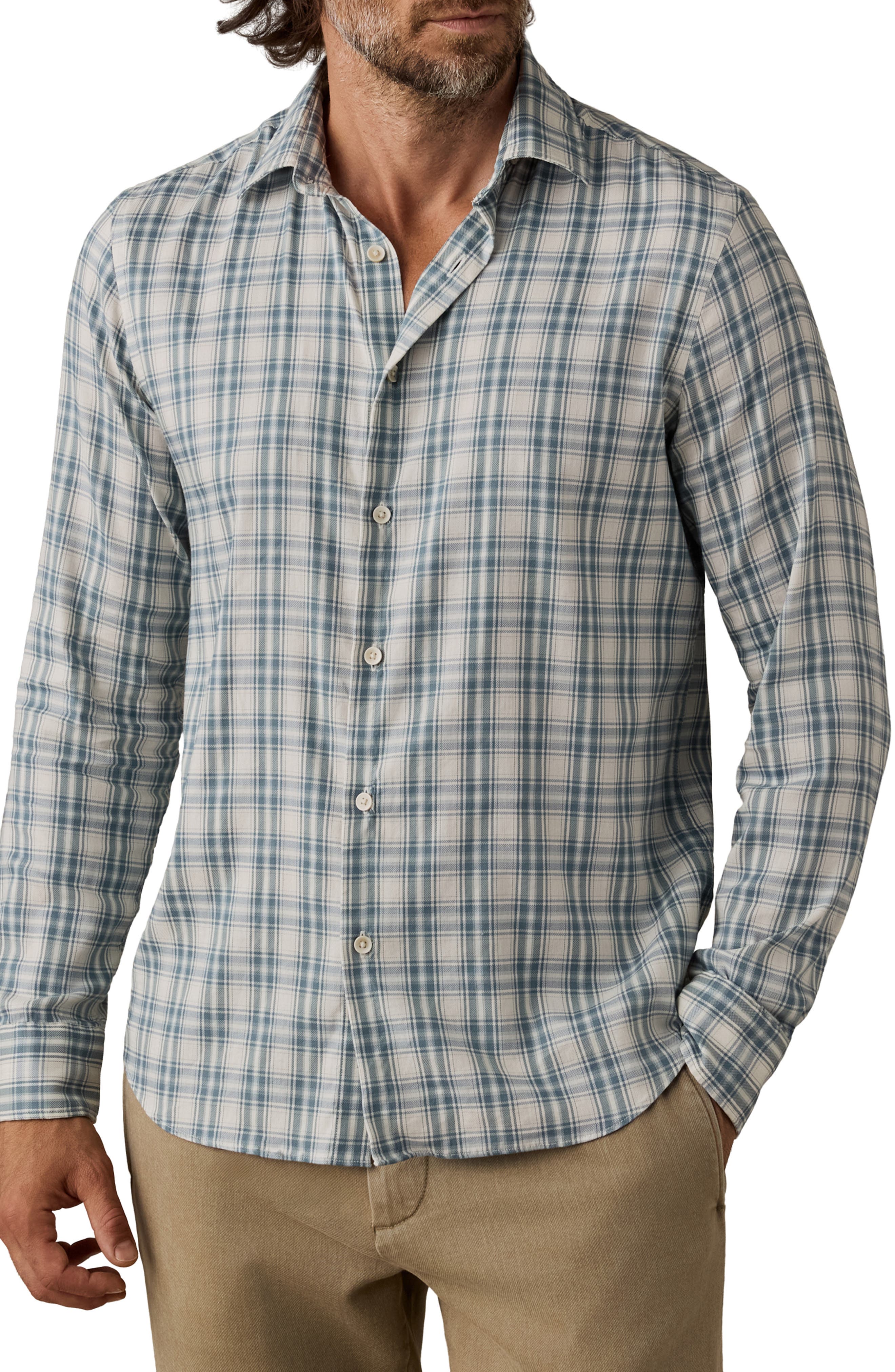 SEAGLASS SAND PLAID
