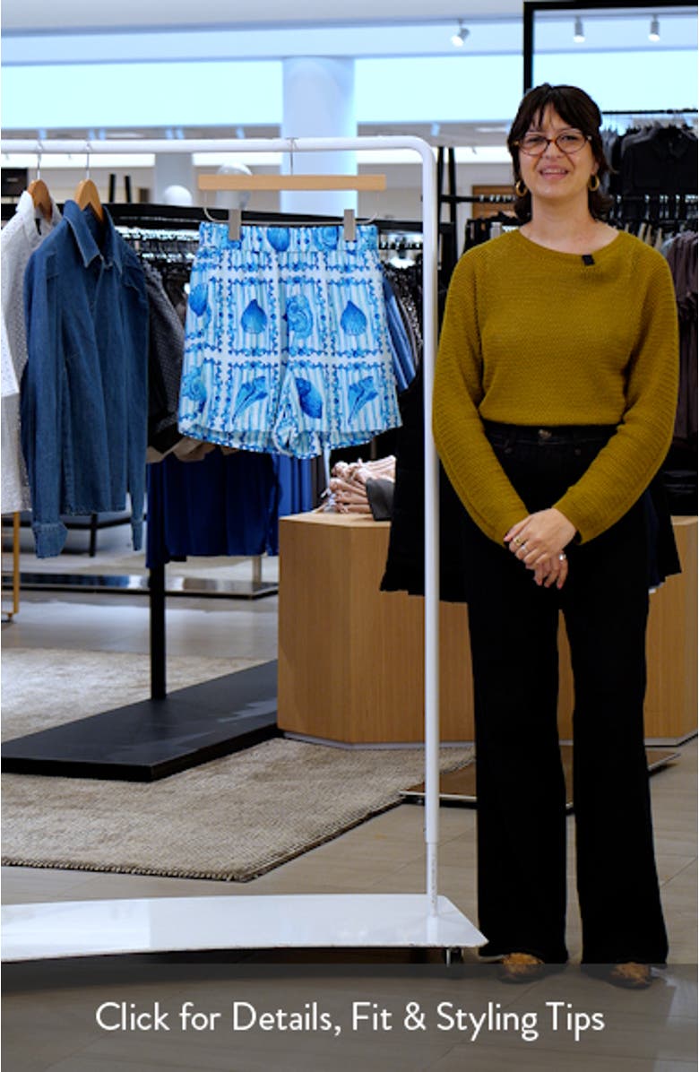 Print Pull-On Shorts, sales video thumbnail