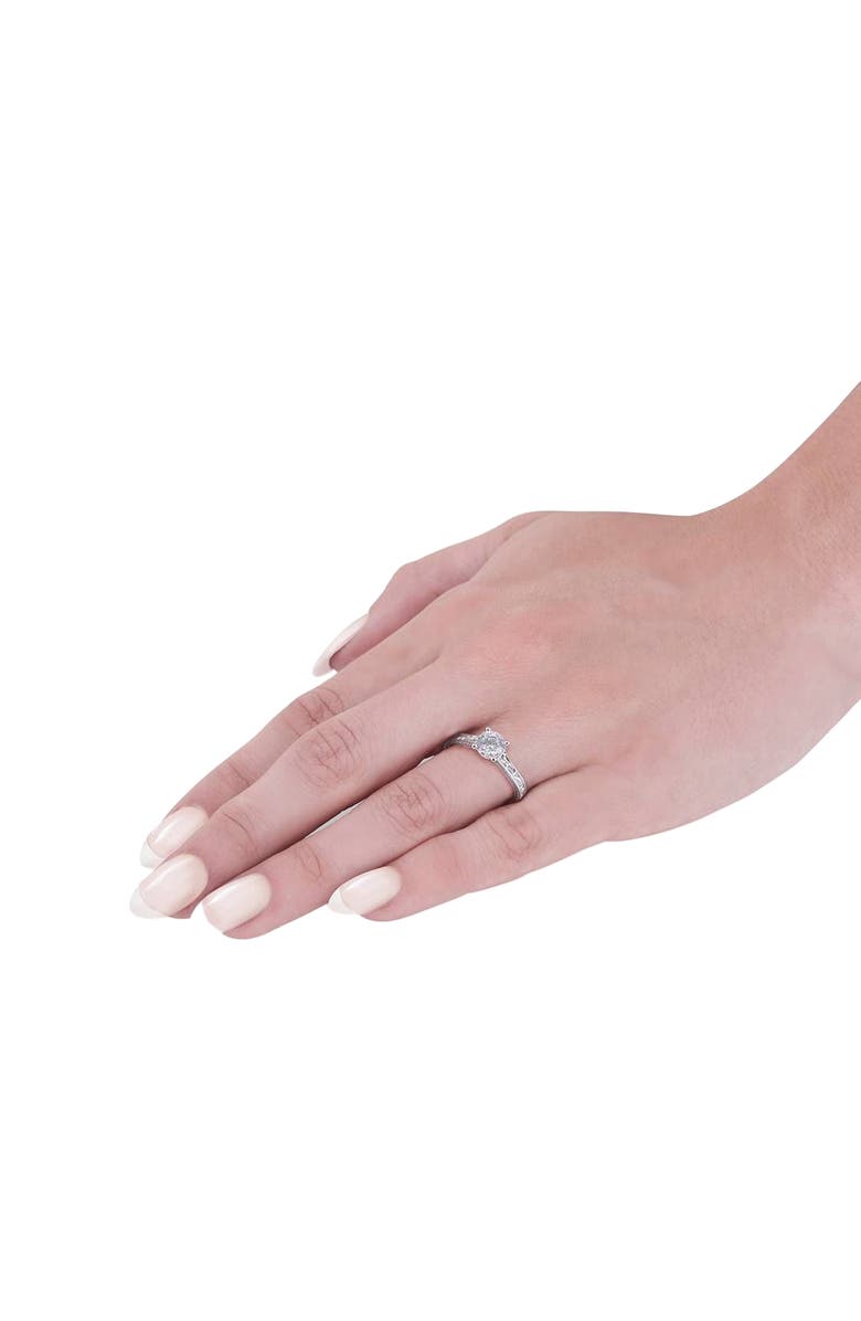 Bliss Diamond 1 1/4Ct Round Vintage Solitaire Lab Grown Diamond Engagement Ring 14k Gold, Alternate, color, 