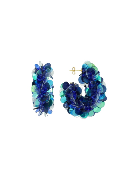 CE SQ Sequin Oval Creole XL - Ocean Mix