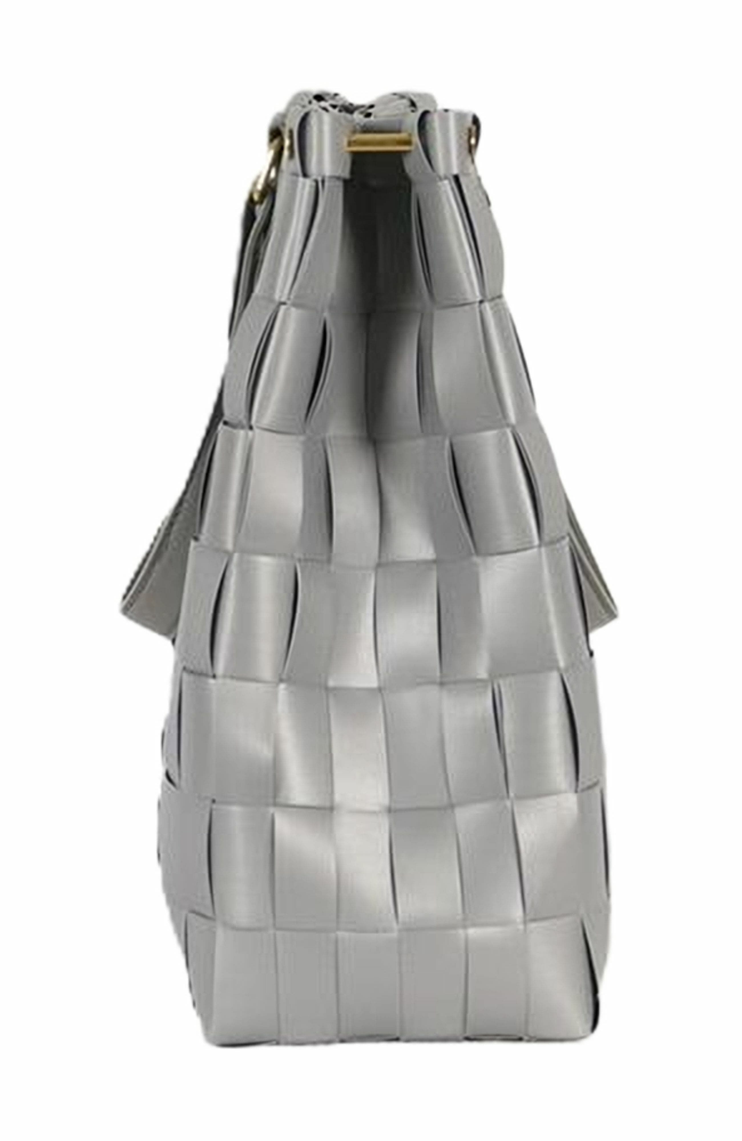Char Recycled Plastic Handbag, Alternate, color, Brushed Grey