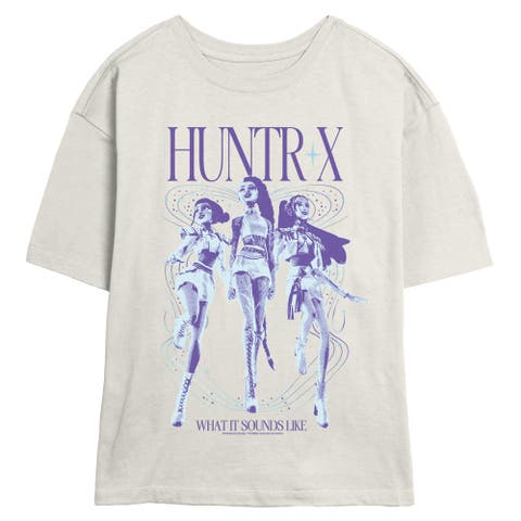 Junior's What It Sound Like Idols Short Sleeve Skimmer T-Shirt