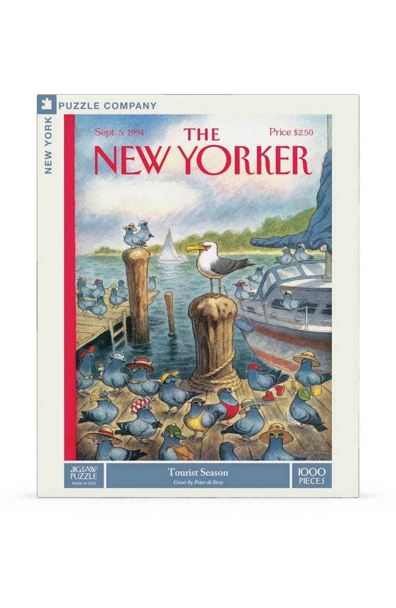 NEW YORK PUZZLE COMPANY Tourist Season 1000 Piece Puzzle, Main, color, NO COLOR