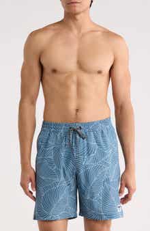 Hurley Botanic Lines Volley Swim Shorts