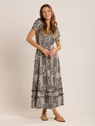 Brakeburn Katerina Printed Maxi Dress