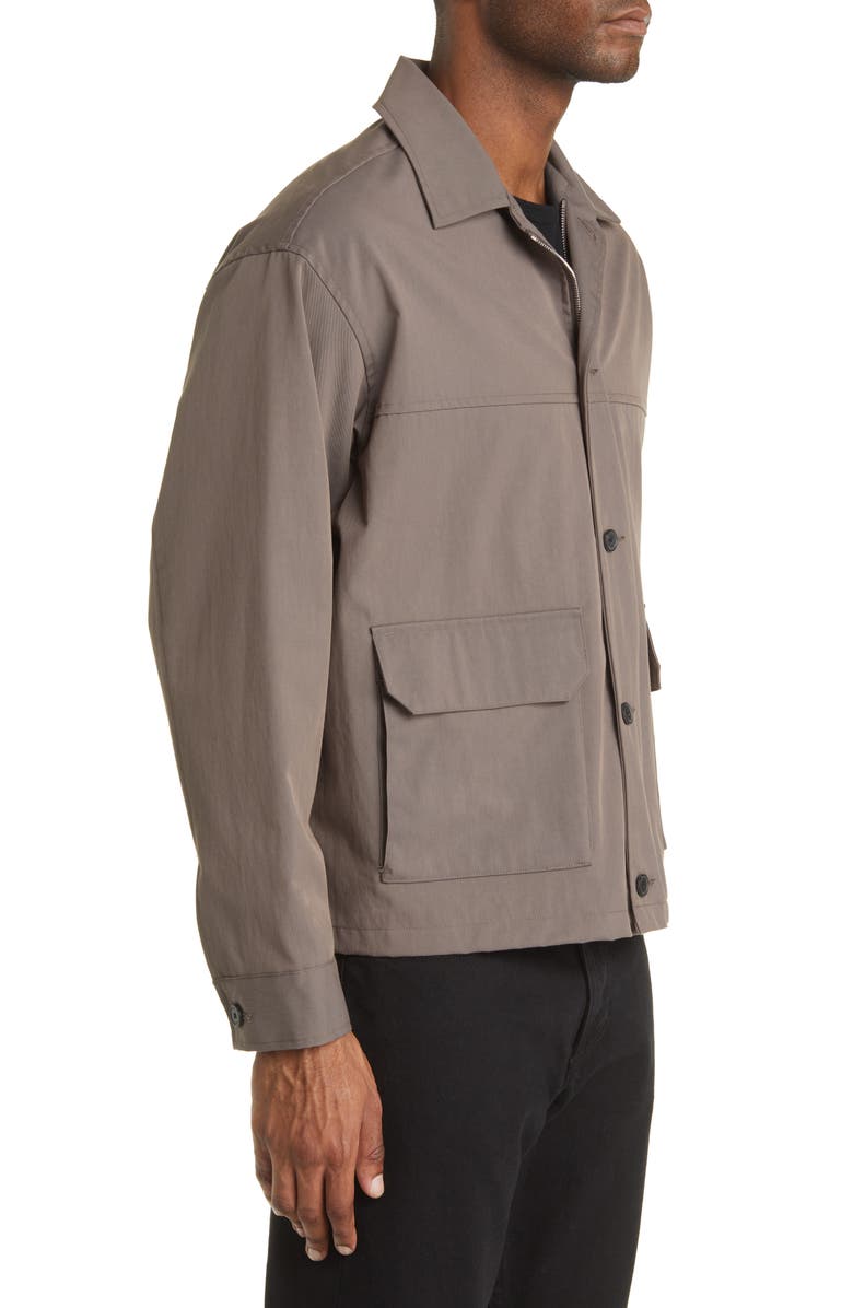 FRAME Twill Club Jacket, Alternate, color, 