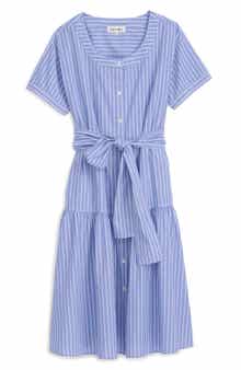Alex Mill Josie Stripe Cotton Shirtdress