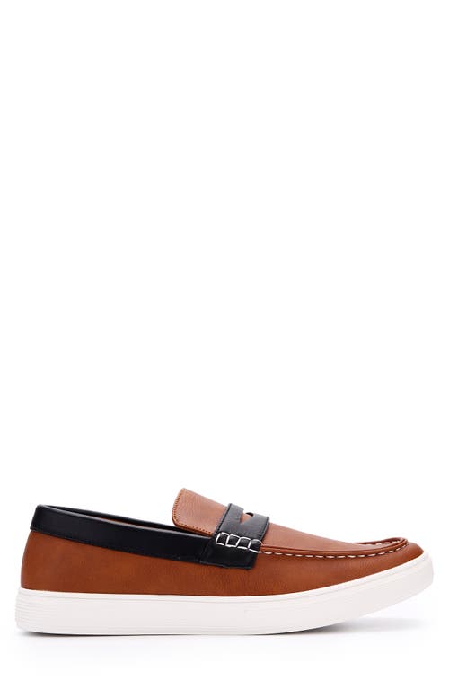 Aston Marc Casual Slip-on Sneaker In Tan