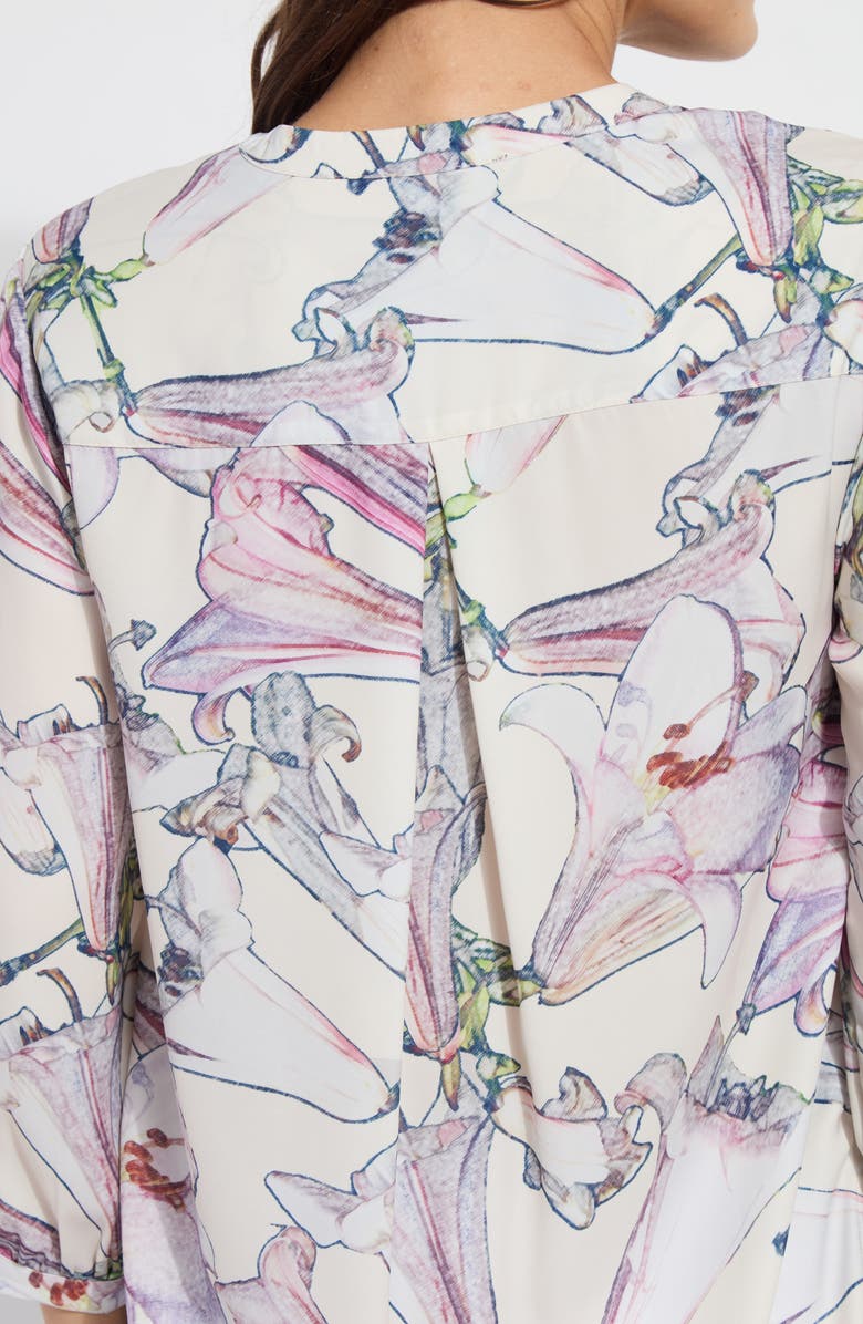 Lysse Yola Woven Top, Alternate, color, French Bouquet