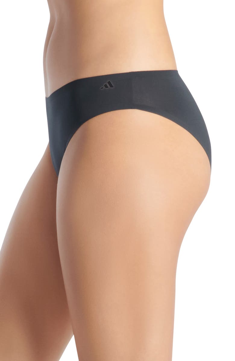 adidas Originals Set of 3 Bikini Briefs, Alternate, color, Black