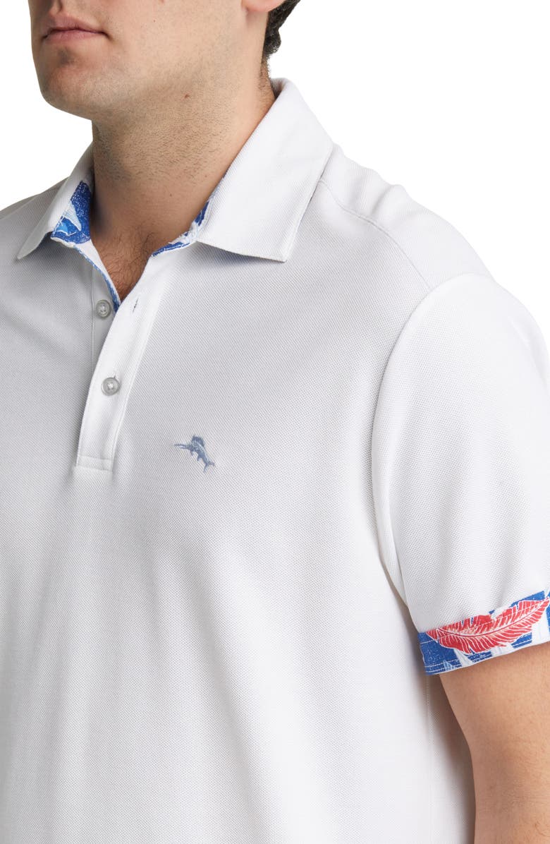 Tommy Bahama Fiesta Fronds Five O'Clock IslandZone<sup>®</sup> Polo, Alternate, color, 