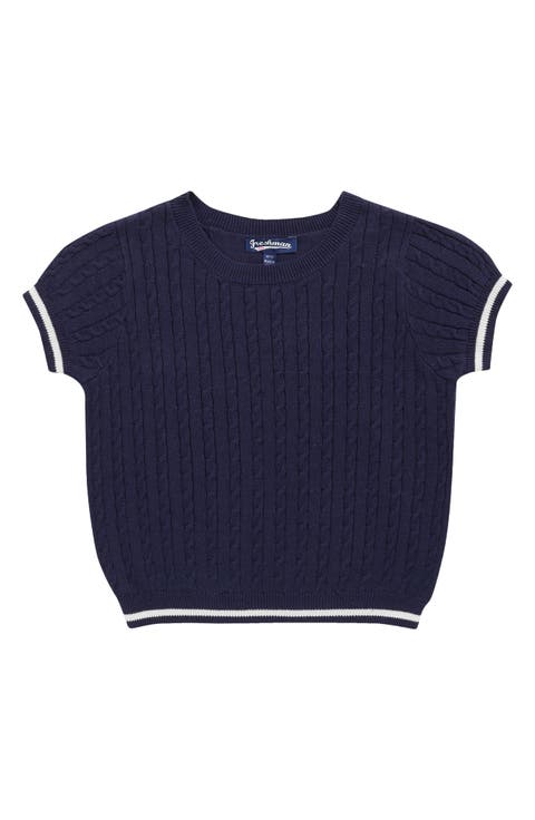 Kids' Short Sleeve Sweater