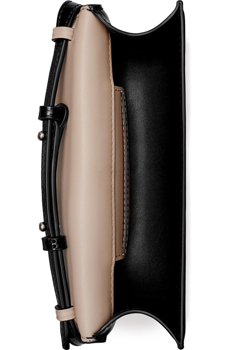 Tory Burch Bon Bon Spazzolato Mini Top-Handle Bag, Alternate, color,