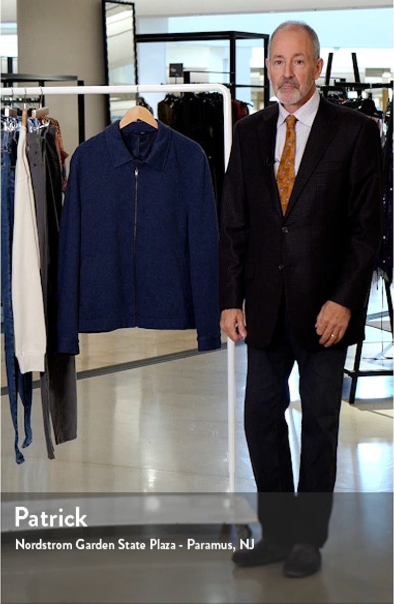 Harrington Virgin Wool & Cotton Jacket, sales video thumbnail