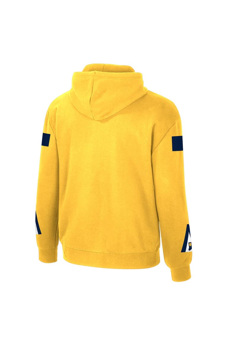 Unisex Stadium Essentials Gold Indiana Pacers City Star Hoodie, Alternate, color, Gold