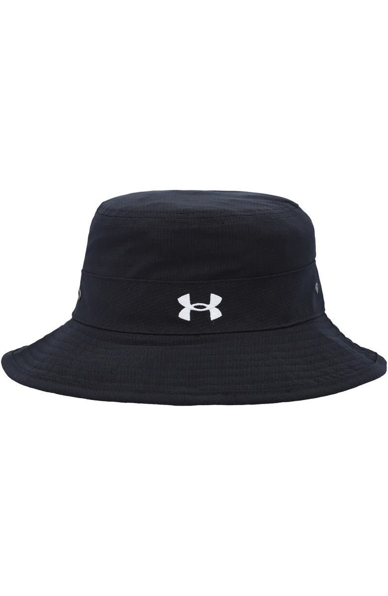 Under Armour Men's Under Armour Black Utah Utes Performance Boonie Bucket Hat, Alternate, color, Black