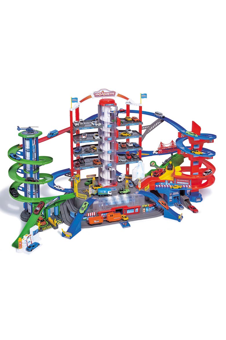 Majorette Super City Garage Toy Vehicle Playset, Main, color, Multicolored