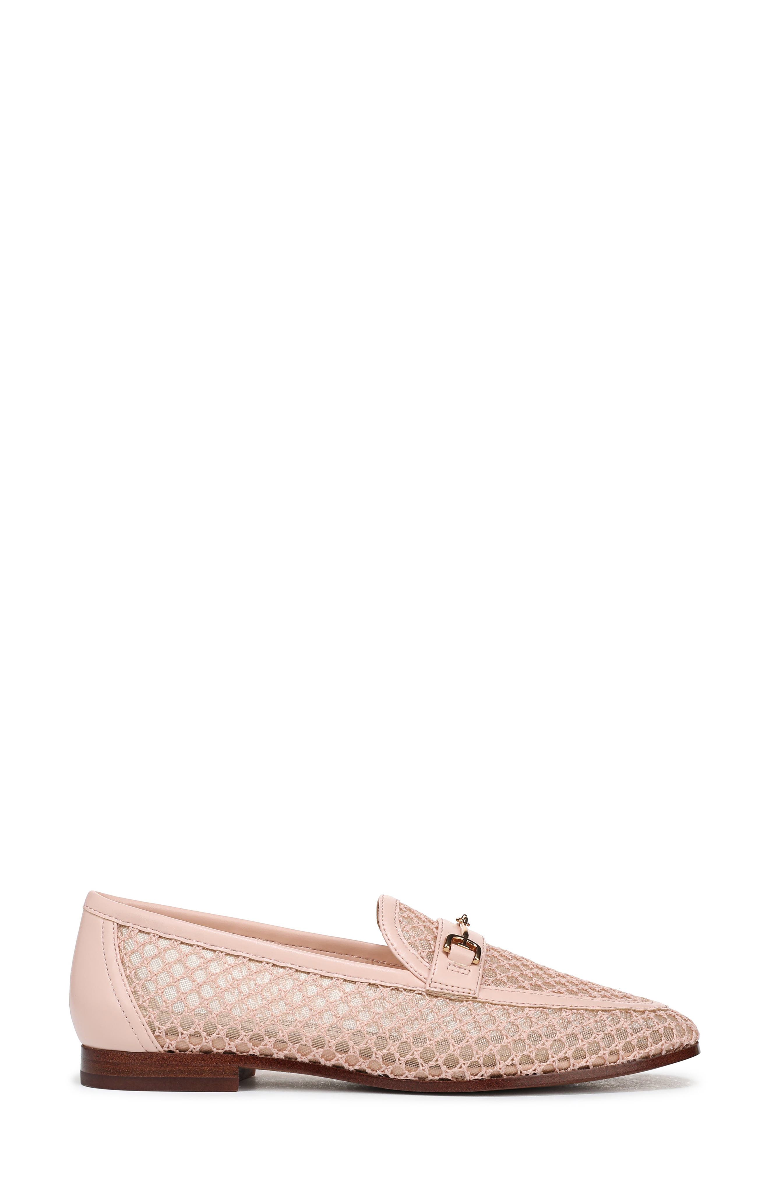 Loraine Mesh Flat, Alternate, color, BALLET PINK