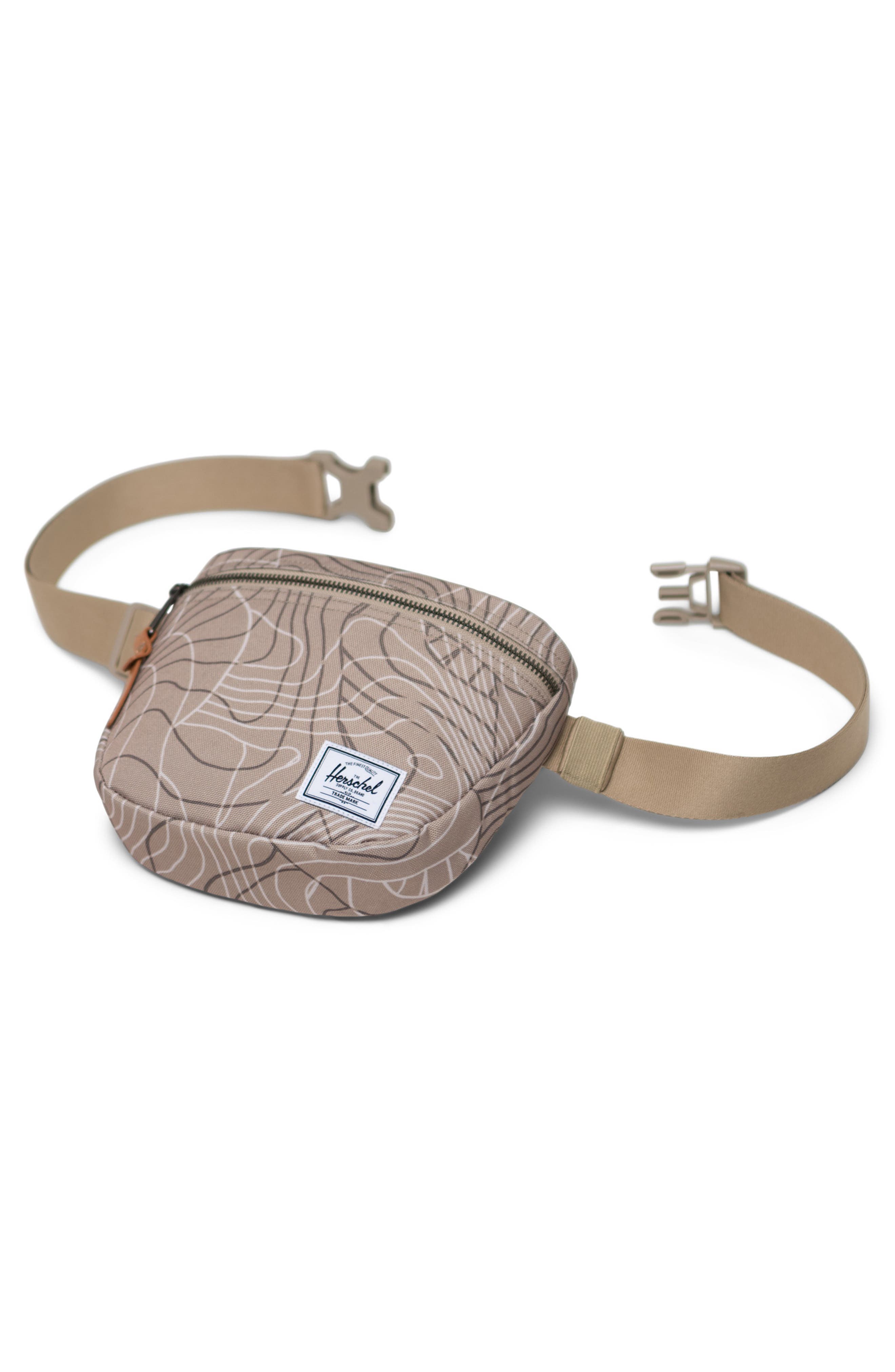 Herschel Supply Co. Settlement Belt Bag, Alternate, color, Twill Topography