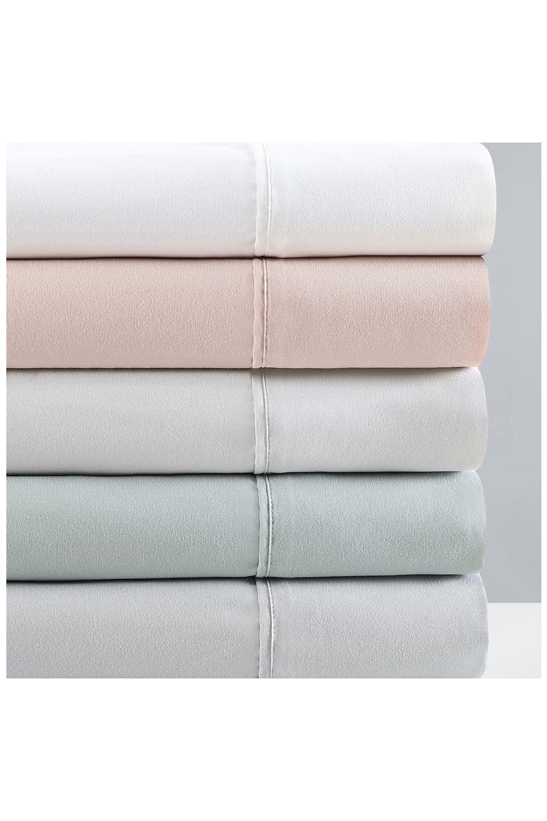 Nieva Set of 2 Cooling Percale Pillowcases, Alternate, color, STONE