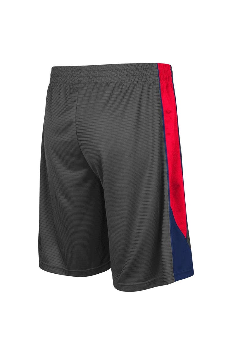COLOSSEUM Men's Colosseum Charcoal Dayton Flyers Turnover Shorts, Alternate, color, 