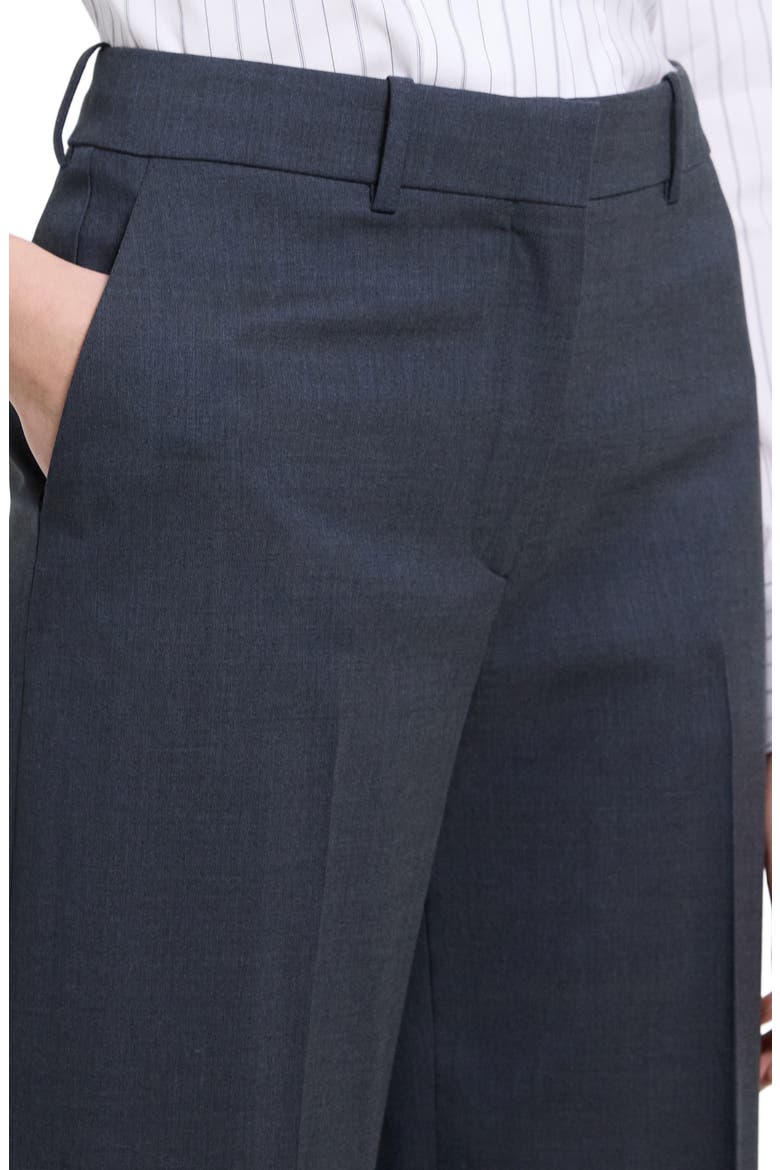 Stretch Wool Pants, Alternate, color, LAKE MELANGE