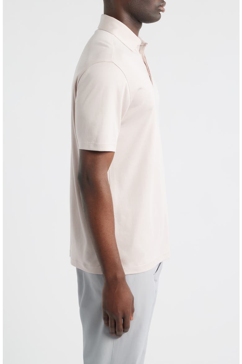 Georgia Solid Pima Cotton Polo, Alternate, color, PINK