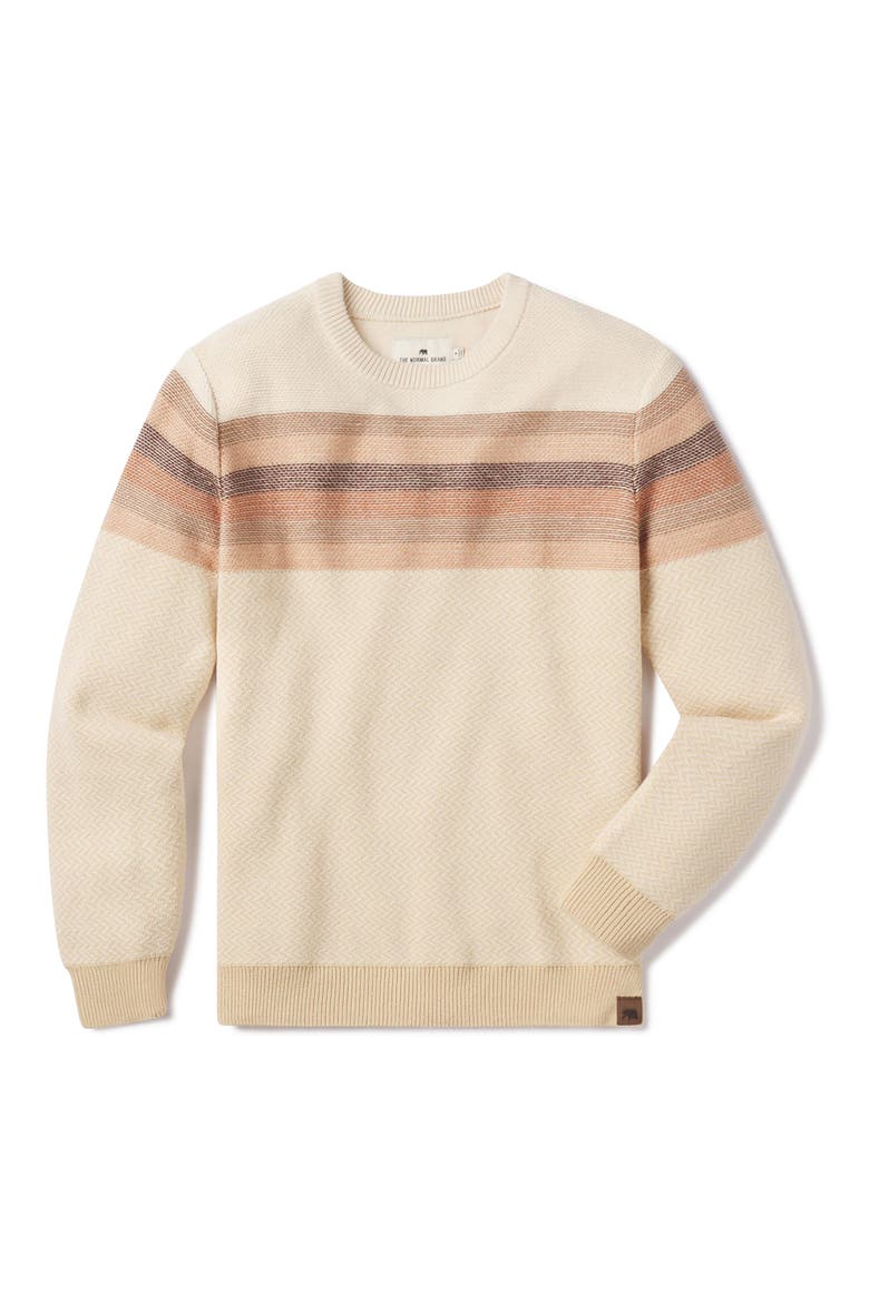 Stripe Ski Sweater, Alternate, color, IVORY MULTI