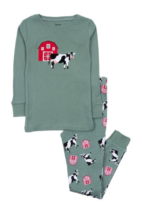 Cow Cotton Pajama Set