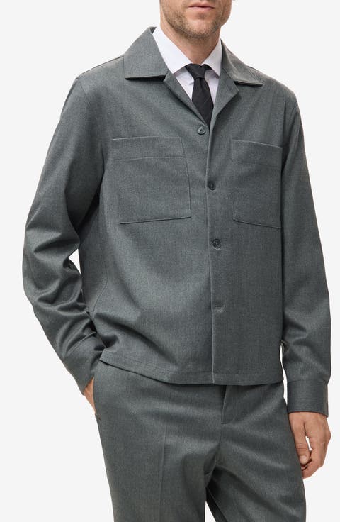 Fluid Pocket Overshirt