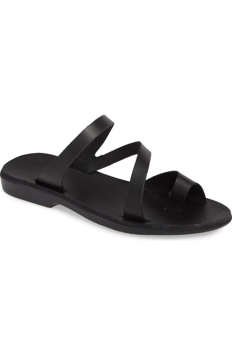 Jerusalem Sandals Noah Toe Loop Slide Sandal, Main, color,