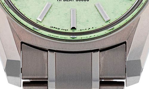 Watchfinder & Co. Grand Seiko 2024 Heritage Collection Sakura-wakaba Bracelet Watch, 38mm In Green