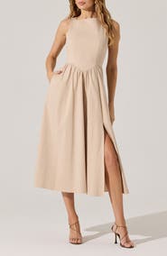 ASTR the Label Bow Back A-Line Dress