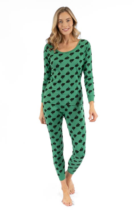 Women's Cotton Matching Family Pajamas, Dream Weaver Prints