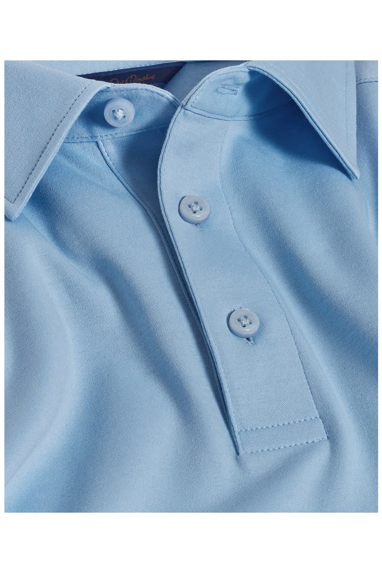 Solid Interlock Cotton Polo, Alternate, color, SKY
