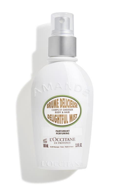 L'occitane - Almond Hair & Body Mist 3.3 Fl oz In Transparent