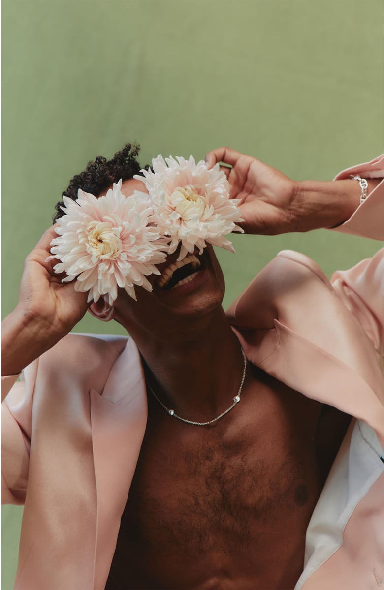 LOUPN Taegeuk Peace Necklace, Alternate, color, Silver